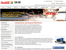 Tablet Screenshot of metal-machines.com